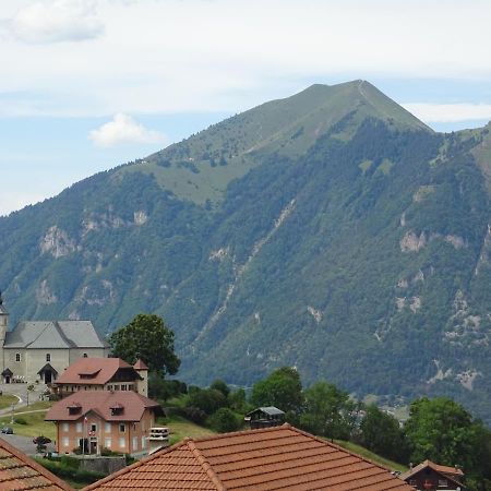 Chalet Neuf 6 Personnes Mont-Saxonnex Luaran gambar
