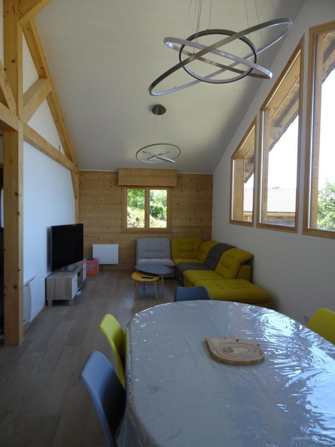 Chalet Neuf 6 Personnes Mont-Saxonnex Luaran gambar