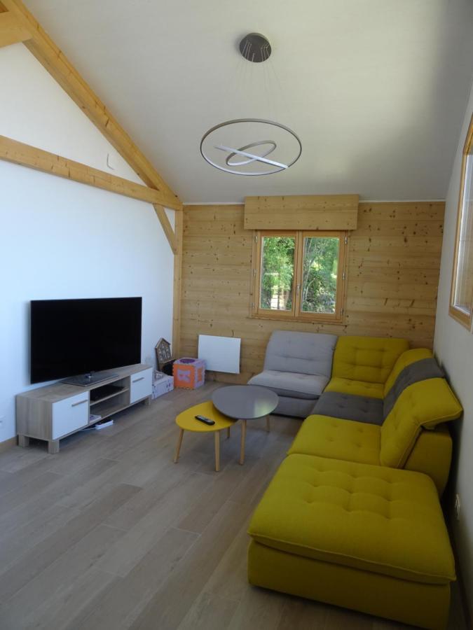 Chalet Neuf 6 Personnes Mont-Saxonnex Luaran gambar